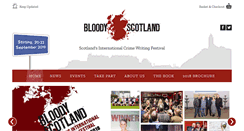 Desktop Screenshot of bloodyscotland.com